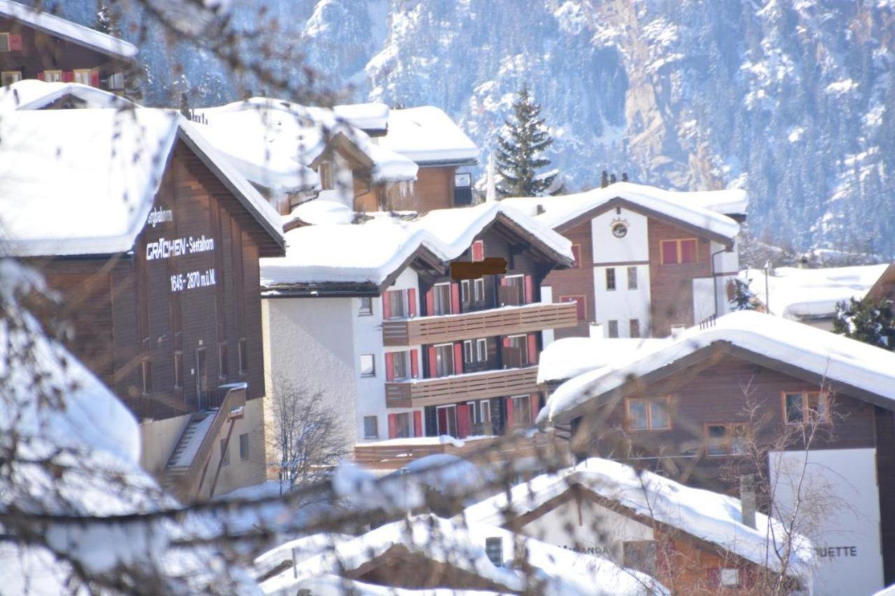 Hotel Alpina Grächen Exterior photo